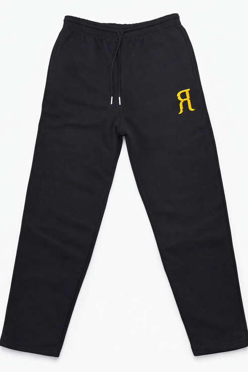 RUII After Hours Soft Knit After Dark Black Sweatpants