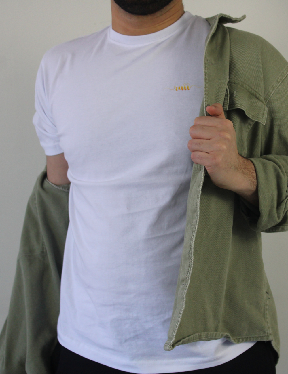 Unisex Crewneck T-Shirt - Frost White