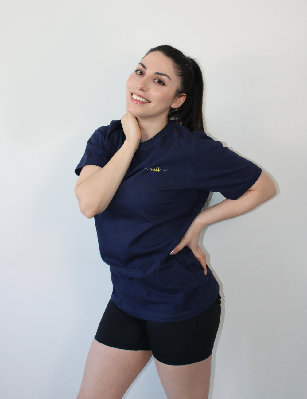 Unisex Crewneck T-Shirt - Midnight Navy