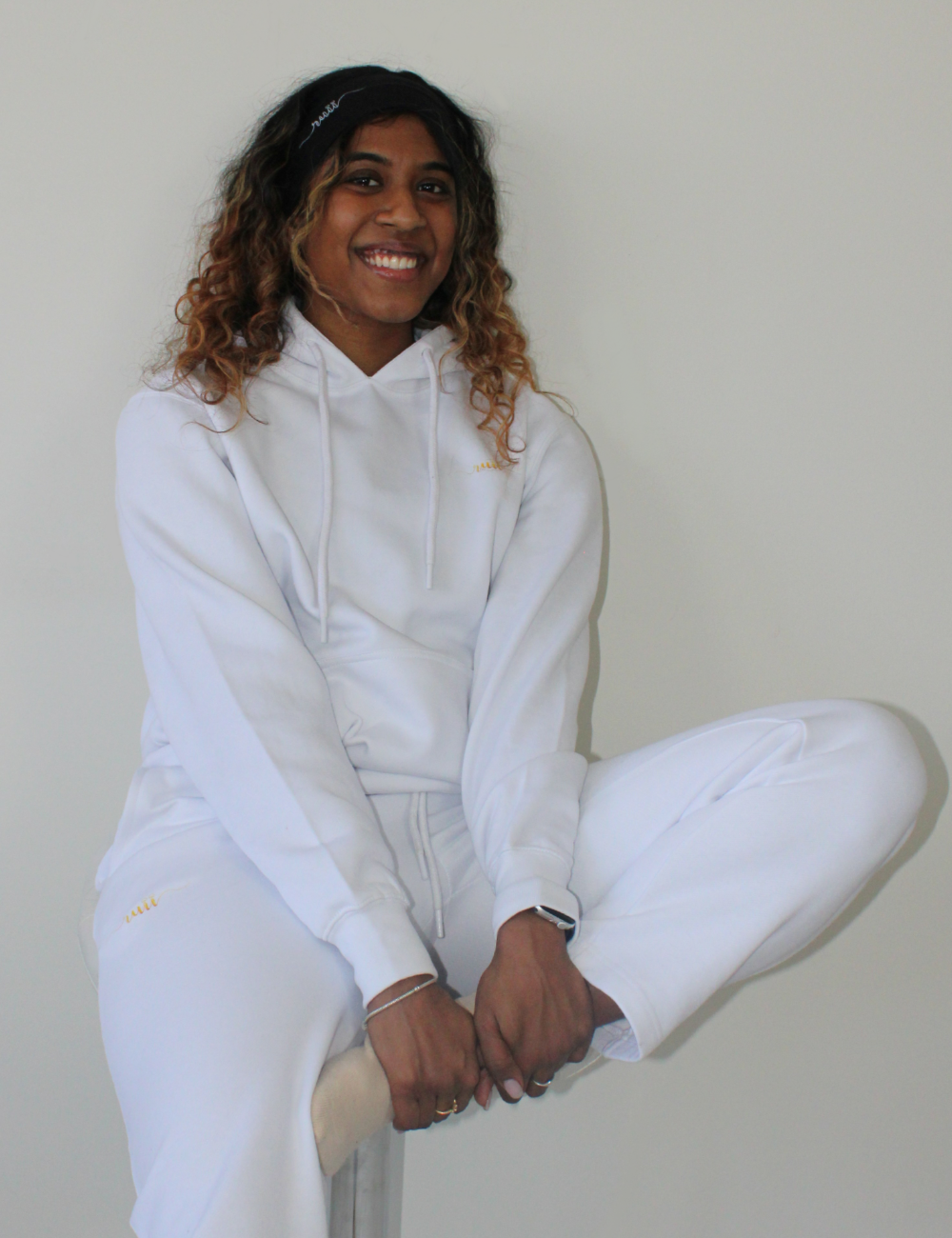 Heavyweight Unisex Pullover Hoodie - Frost White