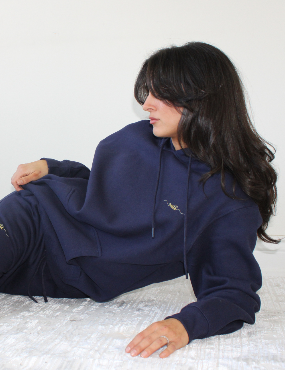 Heavyweight Unisex Pullover Hoodie - Midnight Navy