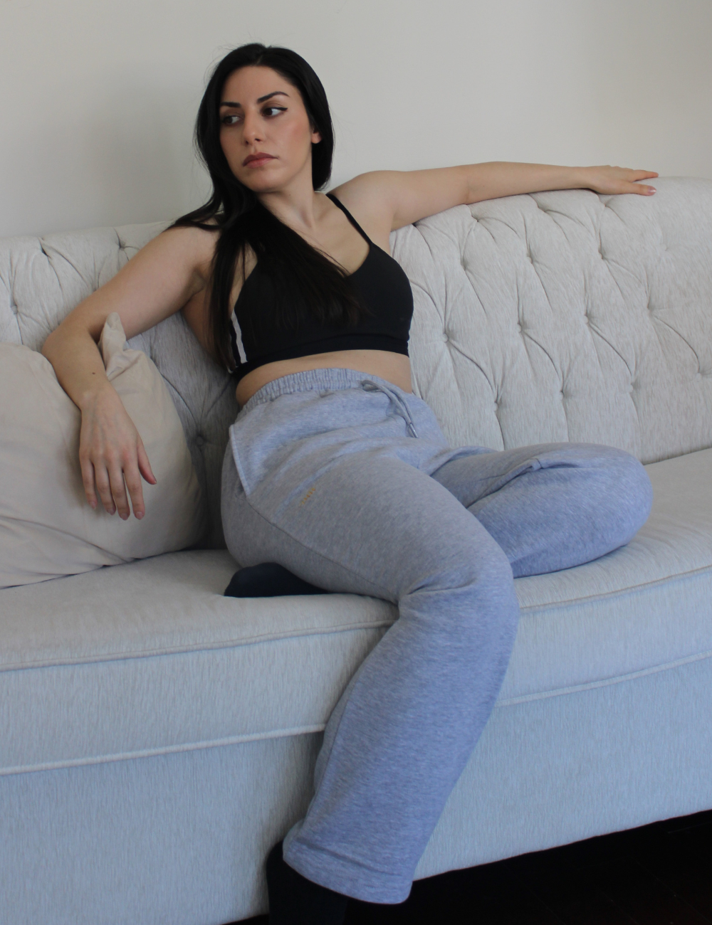 Urban Unisex Sweatpants - Frost White